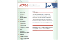 Desktop Screenshot of acvm.us