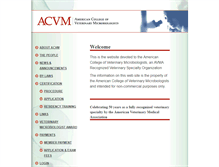 Tablet Screenshot of acvm.us